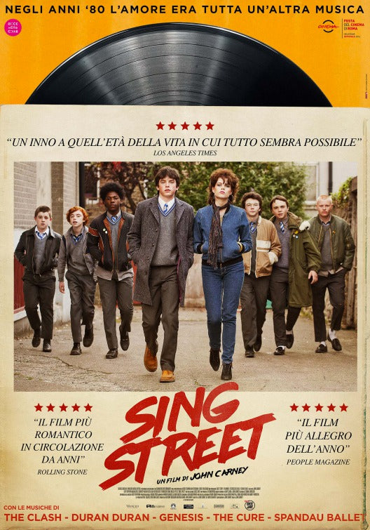1000 piece jigsaw puzzle for the movie poster: Sing Street (2016) ver6