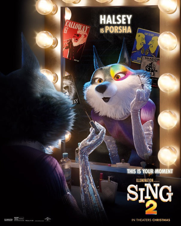 1000 piece jigsaw puzzle for the movie poster: Sing 2 (2021) ver10