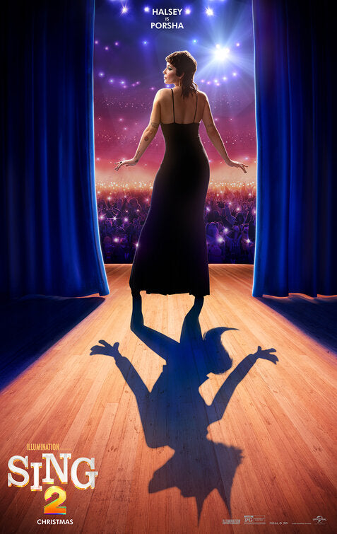 1000 piece jigsaw puzzle for the movie poster: Sing 2 (2021) ver13