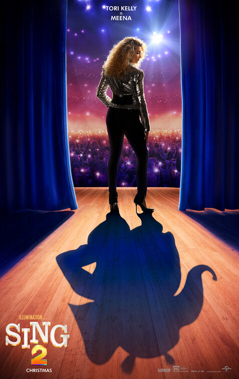 1000 piece jigsaw puzzle for the movie poster: Sing 2 (2021) ver17