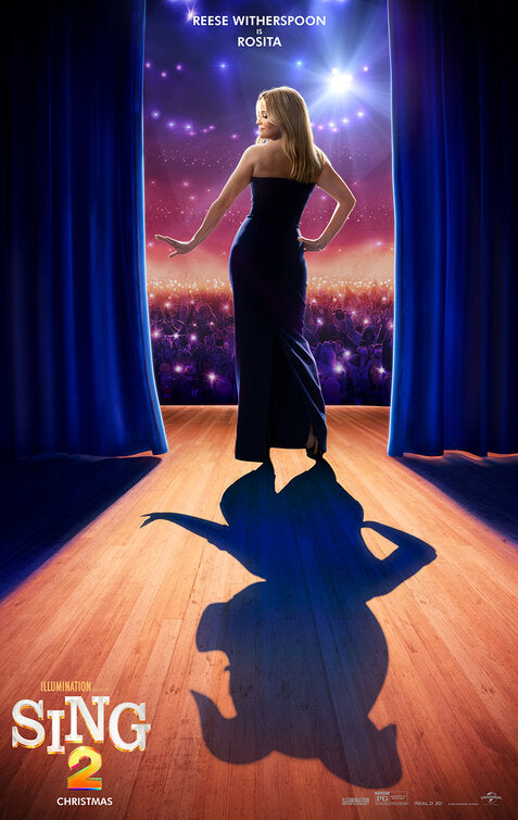 1000 piece jigsaw puzzle for the movie poster: Sing 2 (2021) ver20