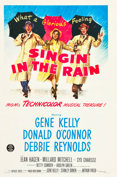 the movie poster: Singin' in the Rain (1952)