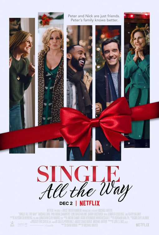 1000 piece jigsaw puzzle for the movie poster: Single All the Way (2021)