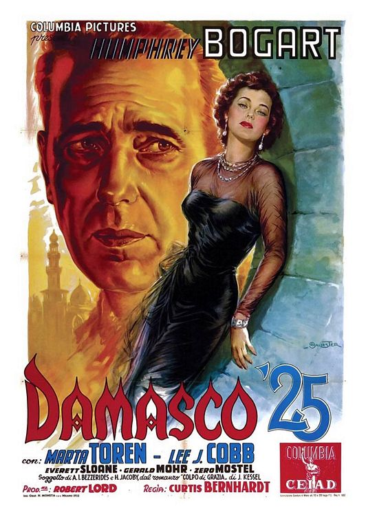 the movie poster: Sirocco (1951) ver3
