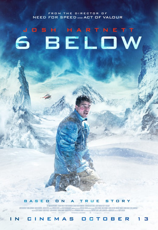 1000 piece jigsaw puzzle for the movie poster: 6 Below (2017) ver2