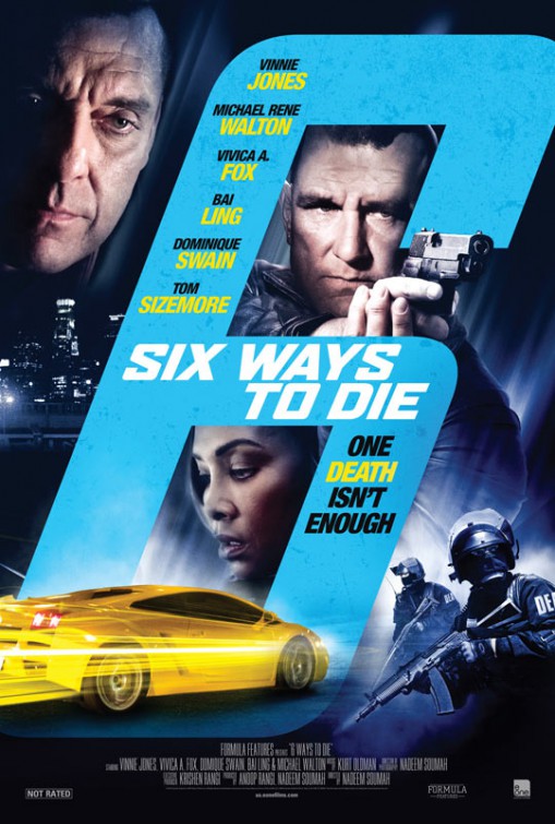 1000 piece jigsaw puzzle for the movie poster: Six Ways to Die (2015)