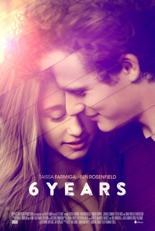 1000 piece jigsaw puzzle for the movie poster: 6 Years (2015)