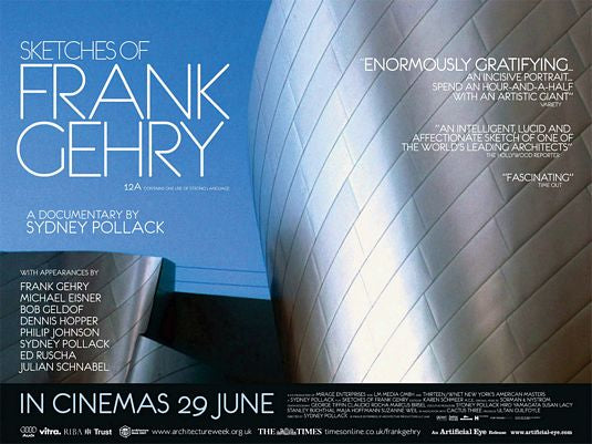 the movie poster: Sketches of Frank Gehry (2006) ver3