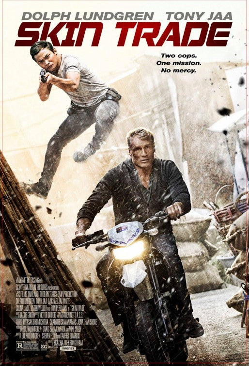1000 piece jigsaw puzzle for the movie poster: Skin Trade (2015) ver2