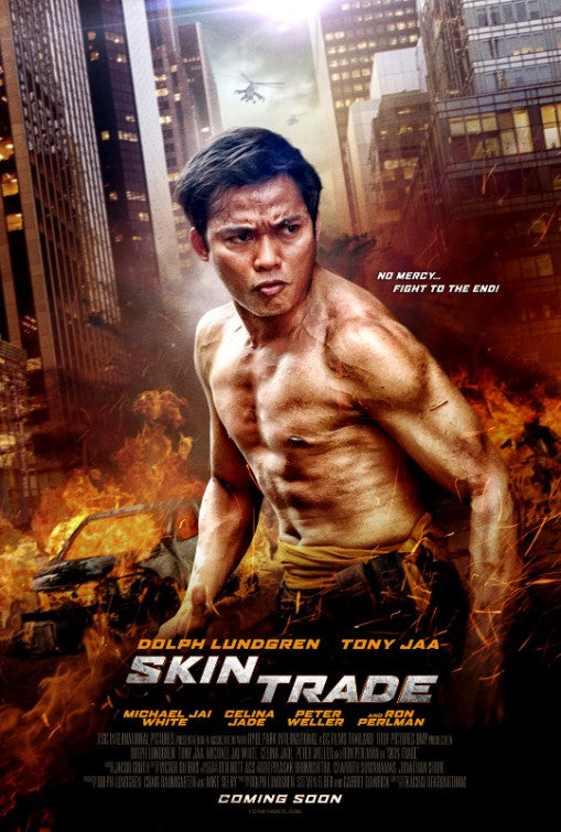1000 piece jigsaw puzzle for the movie poster: Skin Trade (2015) ver3