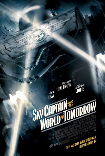 the movie poster: Sky Captain and the World of Tomorrow (2004) ver5