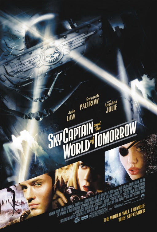 the movie poster: Sky Captain and the World of Tomorrow (2004) ver6