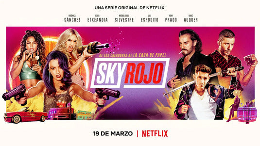 1000 piece jigsaw puzzle for tv poster: Sky Rojo, ver2