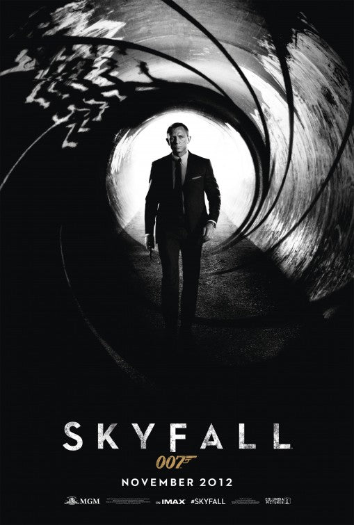 1000 piece jigsaw puzzle for the movie poster: Skyfall (2012)
