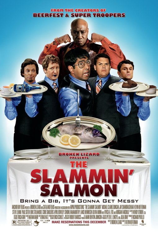 1000 piece jigsaw puzzle for the movie poster: The Slammin' Salmon (2009)