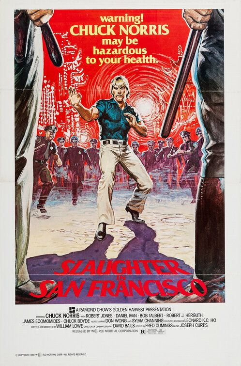 the movie poster: Slaughter in San Francisco (1981)