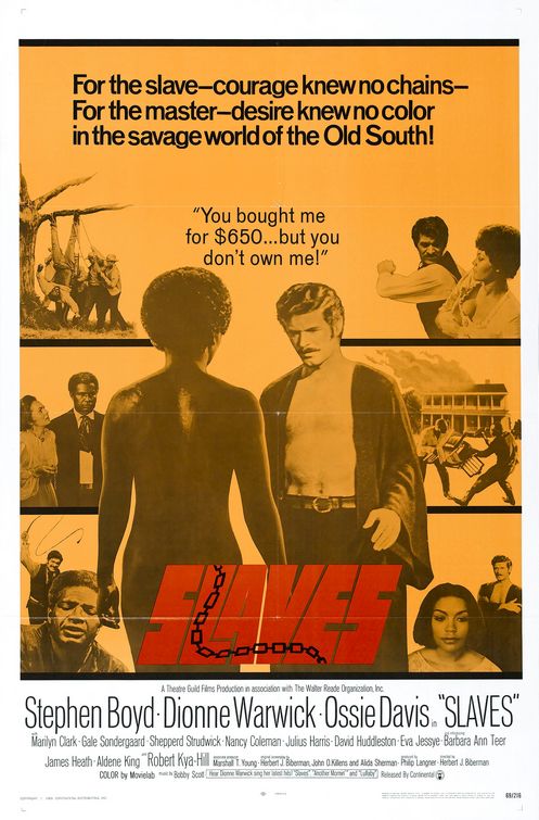 the movie poster: Slaves (1969)