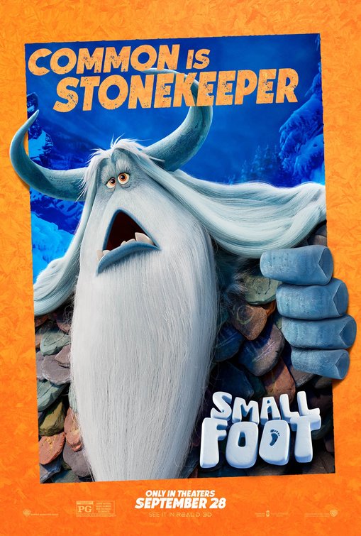 1000 piece jigsaw puzzle for the movie poster: Smallfoot (2018) ver13