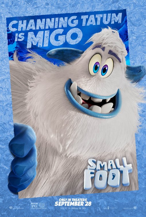 1000 piece jigsaw puzzle for the movie poster: Smallfoot (2018) ver16