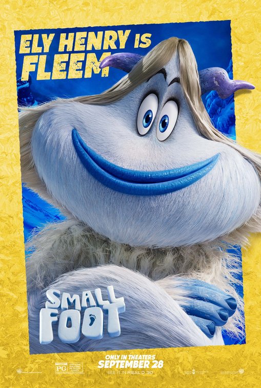 1000 piece jigsaw puzzle for the movie poster: Smallfoot (2018) ver20