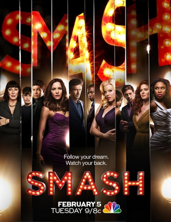 1000 piece jigsaw puzzle for tv poster: Smash, ver2