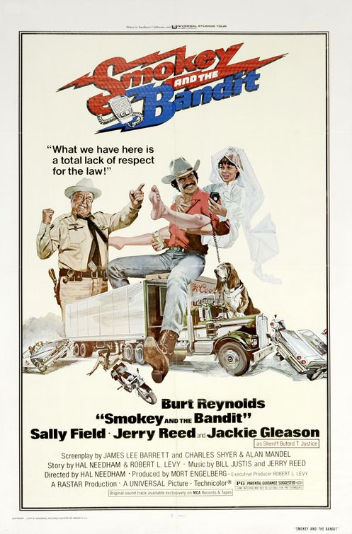 the movie poster: Smokey and the Bandit (1977)