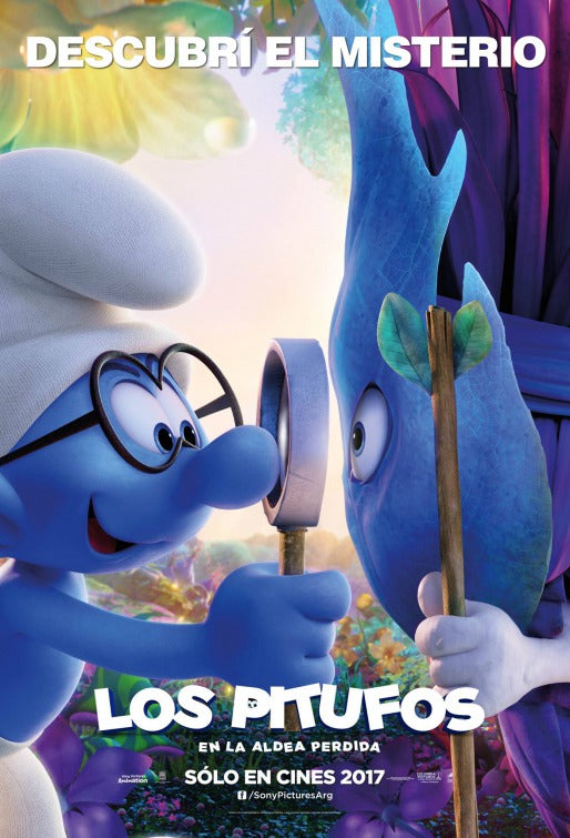 1000 piece jigsaw puzzle for the movie poster: Smurfs: The Lost Village (2017) ver5