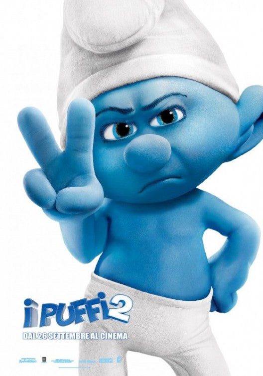 1000 piece jigsaw puzzle for the movie poster: The Smurfs 2 (2013) ver16