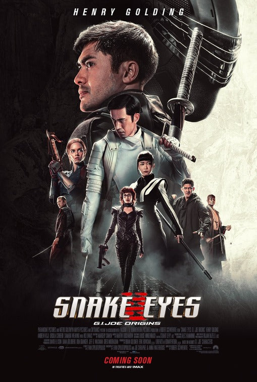 1000 piece jigsaw puzzle for the movie poster: Snake Eyes: G.I. Joe Origins (2021) ver13
