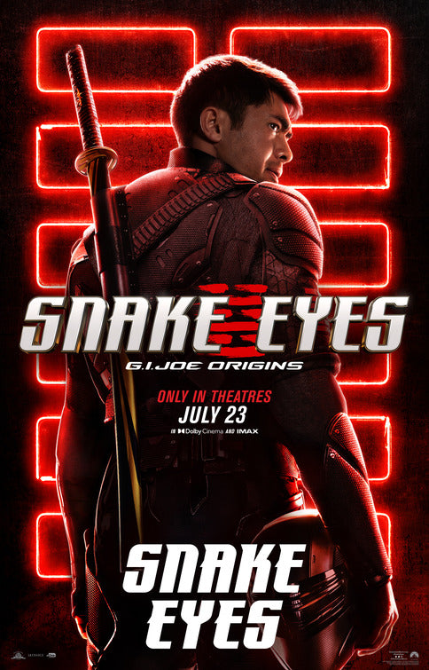 1000 piece jigsaw puzzle for the movie poster: Snake Eyes: G.I. Joe Origins (2021) ver4