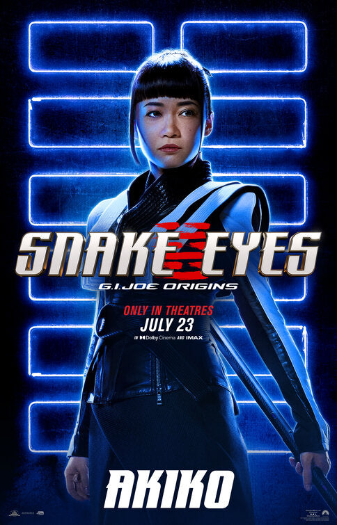 1000 piece jigsaw puzzle for the movie poster: Snake Eyes: G.I. Joe Origins (2021) ver5