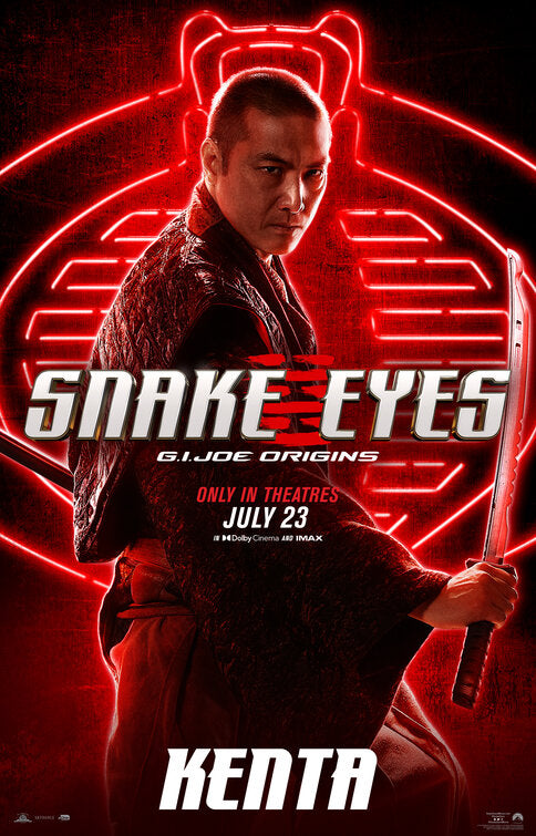 1000 piece jigsaw puzzle for the movie poster: Snake Eyes: G.I. Joe Origins (2021) ver9
