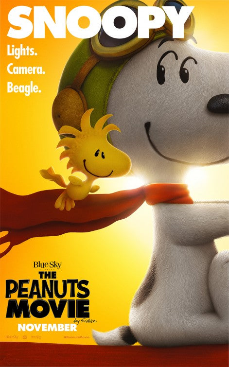 1000 piece jigsaw puzzle for the movie poster: The Peanuts Movie (2015) ver6