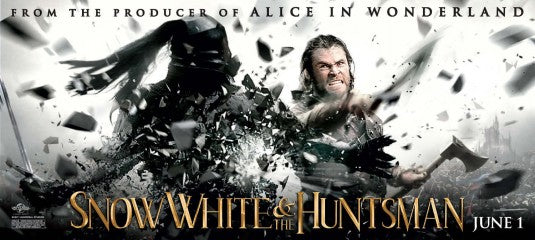 1000 piece jigsaw puzzle for the movie poster: Snow White and the Huntsman (2012) ver15