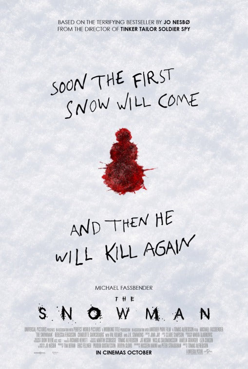 1000 piece jigsaw puzzle for the movie poster: The Snowman (2017) ver2