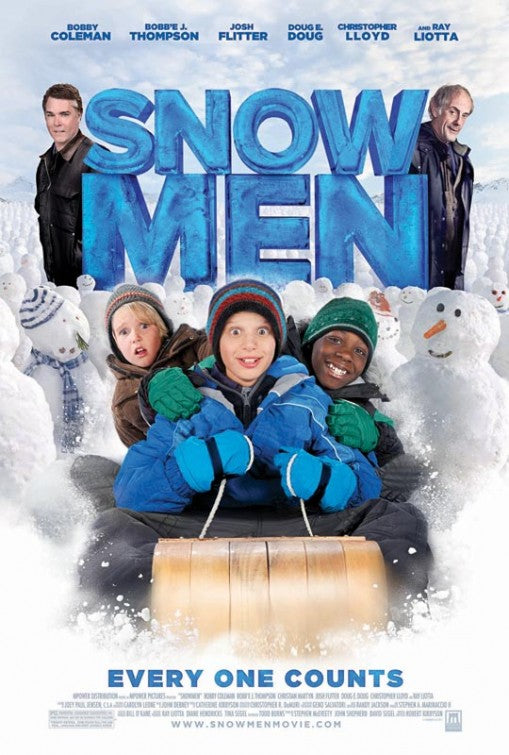 1000 piece jigsaw puzzle for the movie poster: Snowmen (2011) ver2