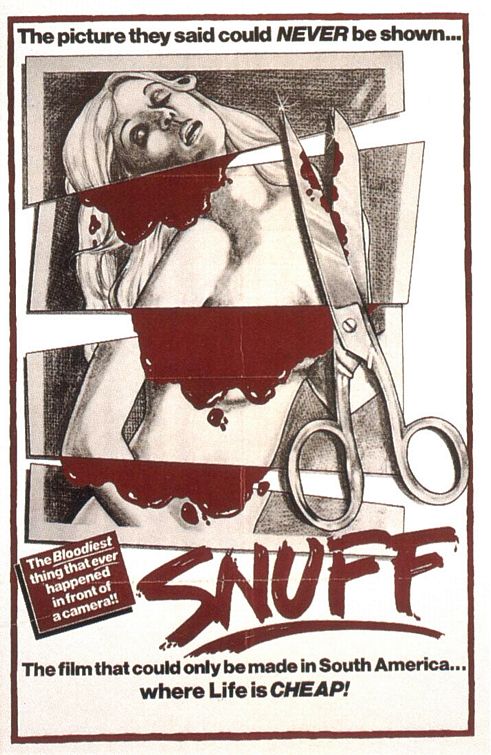 the movie poster: Snuff (1976)