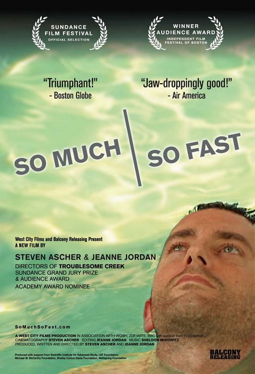 the movie poster: So Much So Fast (2006)