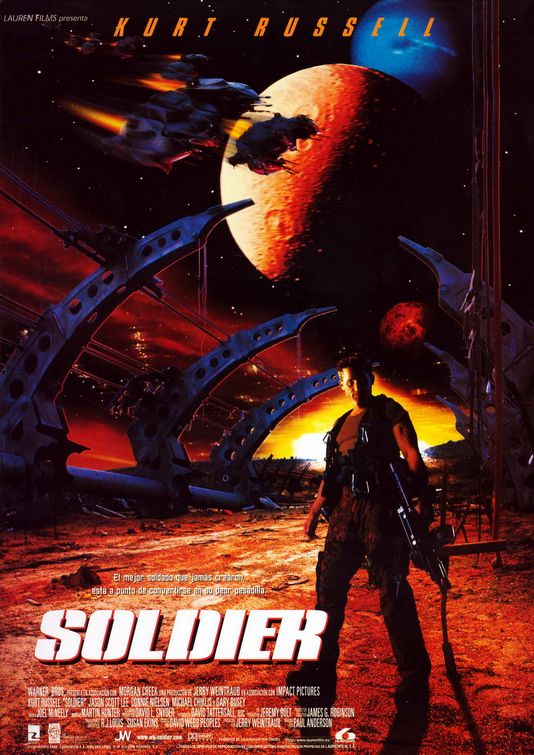 the movie poster: Soldier (1998) ver2