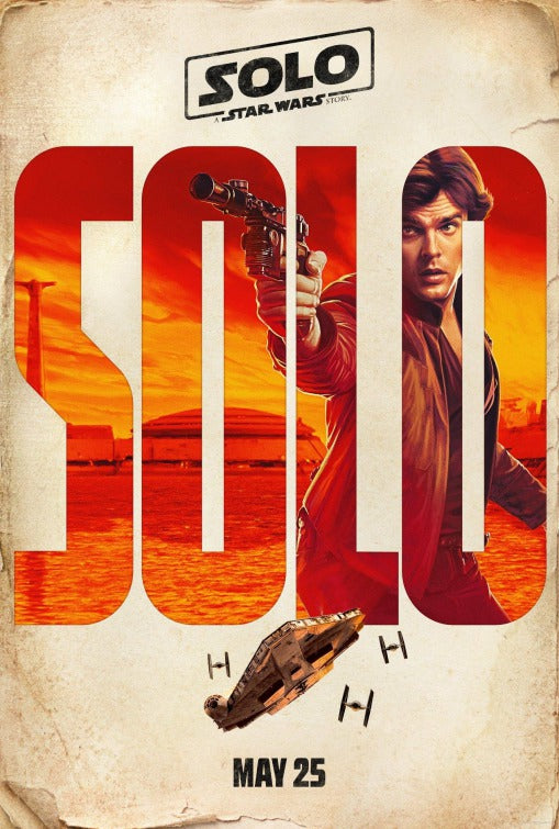 1000 piece jigsaw puzzle for the movie poster: Solo: A Star Wars Story (2018)
