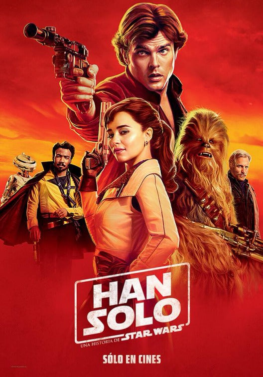 1000 piece jigsaw puzzle for the movie poster: Solo: A Star Wars Story (2018) ver12