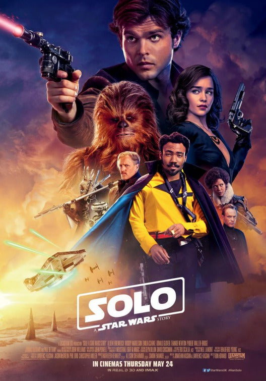 1000 piece jigsaw puzzle for the movie poster: Solo: A Star Wars Story (2018) ver19
