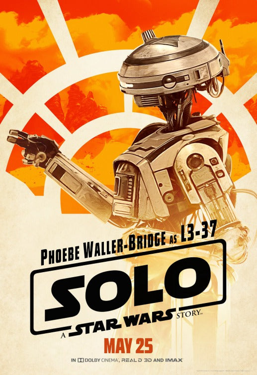 1000 piece jigsaw puzzle for the movie poster: Solo: A Star Wars Story (2018) ver27