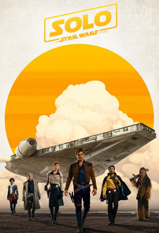 1000 piece jigsaw puzzle for the movie poster: Solo: A Star Wars Story (2018) ver35