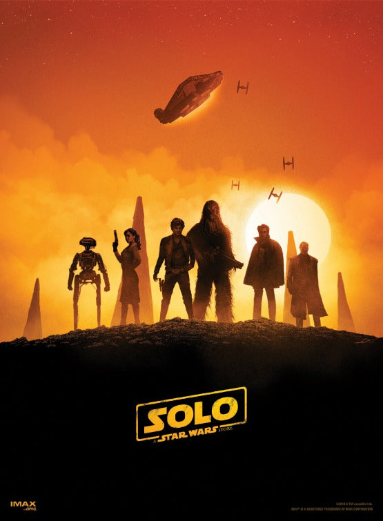 1000 piece jigsaw puzzle for the movie poster: Solo: A Star Wars Story (2018) ver38