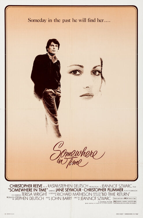 the movie poster: Somewhere in Time (1980)