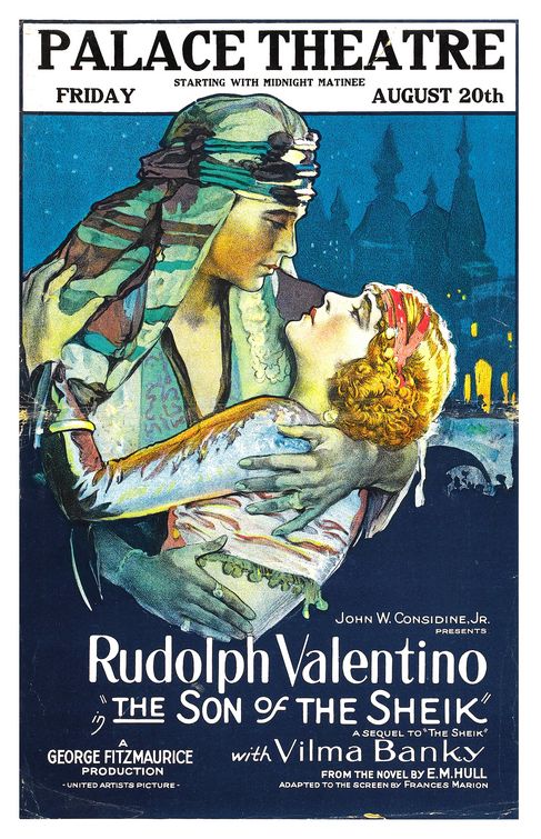 the movie poster: The Son of the Sheik (1926) ver2