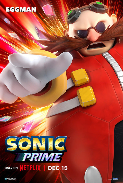 1000 piece jigsaw puzzle for tv poster: Sonic Prime, ver4