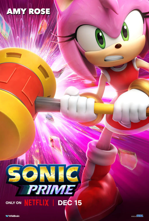 1000 piece jigsaw puzzle for tv poster: Sonic Prime, ver5