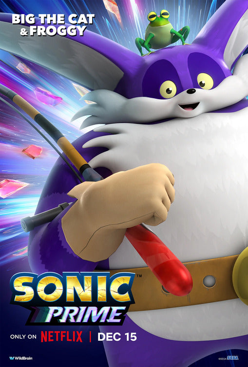 1000 piece jigsaw puzzle for tv poster: Sonic Prime, ver6